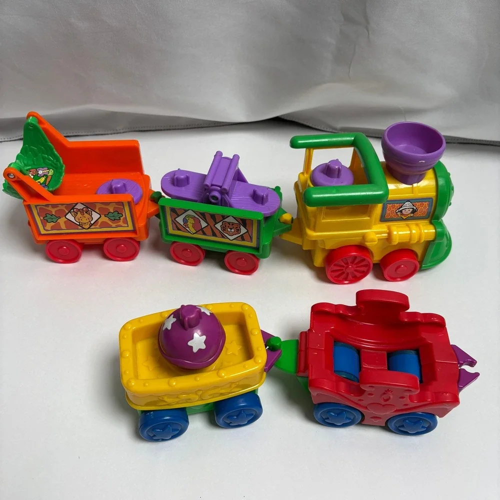 Fisher Price Little People Musical Zoo Train Parts Lot Mattel 77948‎ B1833 2001